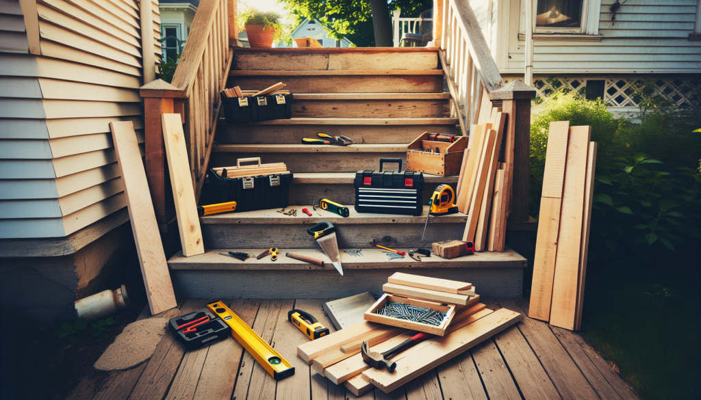 From Worn to Wonderful: Revitalizing Back Porch Steps Repair