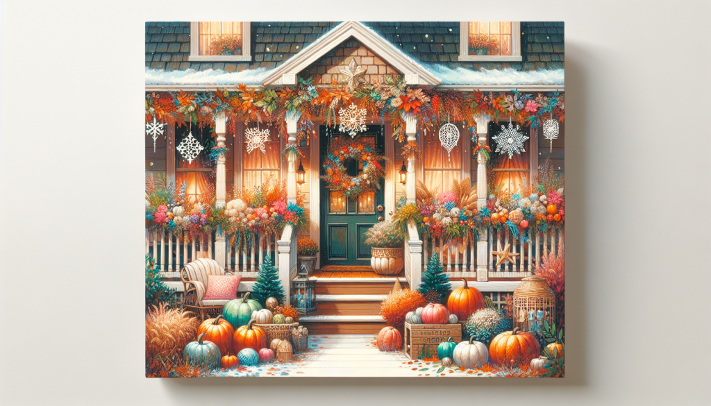 seasonal porch decor